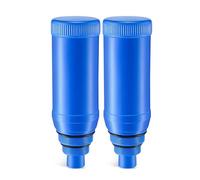 VIOPDER Lot de 2 bouchons pour skimmer de piscine, bouchon d'hiver pour skimmer de 1,5 et 2,0 pouces avec filetage de 9 pouces