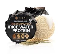 Viori Shampooing en Barre, Native Essence Fragrance-free - 100% Vegan Handcrafted Longsheng Rice Water, Natural Ingredients - Sulfate-free, Paraben-free, Phthalate-free, Ph Balanced, Zero-waste