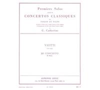 Viotti : 1er solo du 22ème concerto (Premiers Solos extraits de Concertos classiques) - violon - édition Leduc