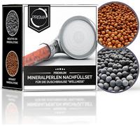 Viou-® Kit De Recharge De Perles Minérales Pour Douchette Wellness De Les Pierres Filtrantes Sont Antibactériennes,Ionisées,Minéralisantes Et Ph Neutres.