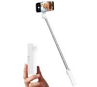 Viozon Perche à selfie, compatible avec téléphone de 4 à 7", support de téléphone, bouton de télécommande sans fil, poignée ergonomique, extensible jusqu'à 67 cm, mini taille 3 x 4,8 x 12 cm, 110 g