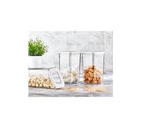 Vip Ahmet Lot de 3 boîtes de conservation 250 ml 700 ml 900 ml 1200 ml 1700 ml (3 x 1200 ml VP-184)