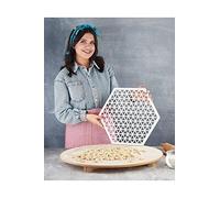 Vip Ahmet Shaper Manti Forme Manti Manti Kalibi Muselière Pelmeni Pâte Forme 213 Trou 44 cm Forme triangulaire Vip-35