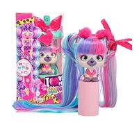 VIP Pets Bow Power Natty S6 | Poupée Petit Chienne à Collectionner avec Un Look Urbain et des Cheveux Longs à peigner ou décorer - Jouet Cadeau pour Filles +3 Ans
