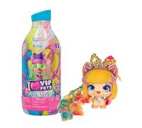 VIP PETS Color Boost Série 3 | Mini-poupée chien surprise à collectionner avec Cheveux Ultra Long 30 cm à coiffer et colorer et 9 Accessoires - Jouet et cadeau pour fille et garçon +3 Ans