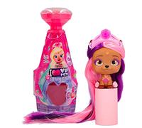 VIP PETS Glam Gems S5, Poupée Petite Chienne Surprise à Collectionner avec un Look Brillant et de Longs Cheveux à Coiffer et à Décorer avec des Bijoux, Jouet Cadeau pour Filles et Garçons de +3 Ans
