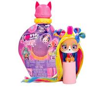 VIP Pets Melisa | Poupée à Collectionner avec Une Tête de Chat, de Longs Cheveux à Coiffer et à Décorer avec des Bijoux, Jouet Cadeau pour Filles et Garçons +3 Ans