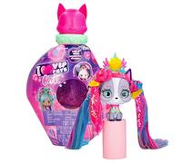 VIP Pets Mystery | Poupée à Collectionner avec Une Tête de Chat, de Longs Cheveux à Coiffer et à Décorer avec des Bijoux, Jouet Cadeau pour Filles et Garçons +3 Ans