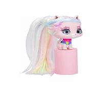 VIP PETS Selena | Poupée à Collectionner avec une Tête de Chat, de Longs Cheveux à Coiffer et à Décorer avec des Bijoux, Jouet Cadeau pour Filles et Garçons +3 Ans