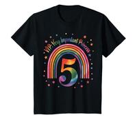VIP Very Important Princess Anniversaire Arc-en-Ciel 5 T-Shirt