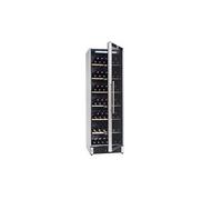 Cave à vin de vieillissement et multizone 195 bouteilles Inox et Noir G
