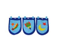 Vipack 3 Pochettes Pino Astronaute 52cm Bleu Bleu G