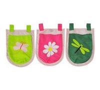 Vipack 3 Pochettes Pino Spring 52cm Multicolore Rose G
