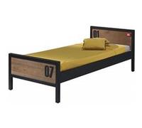 Vipack ALEX Lit Simple 90x200 pin massif Marron G