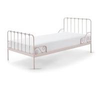 Vipack ALICE Lit en métal 90x200cm Rose Rose G