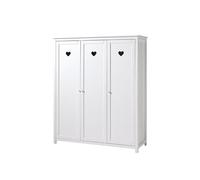 Vipack Armoire 3 portes Amori AMKL1314 en bois de pin et MDF