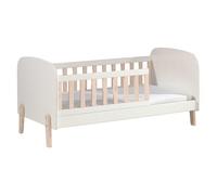 VIPACK Bed, Pine, White, 70 x 140 cm