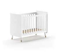 Billy Lit Bebe 60x120 Cm Satin Blanc Blanc G