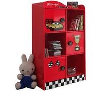VIPACK SCBI120R Cabinet, MDF, Rouge, 42x76x133 cm