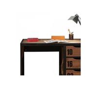 Vipack - Bureau Alex - Bois pin naturel - Taille unique