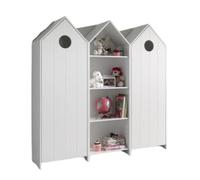 Vipack Ensemble Casami 2 armoires 1 porte + armoire ouverte Blanc