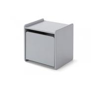 Vipack Karibou Chevet Enfant, Bois, Gris, 40cm X 40cm