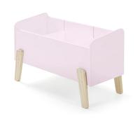 Vipack Coffre Jouets Kiddy Vieux Rose