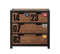 Vipack Commode 3 tiroirs Alex