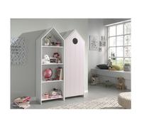 Vipack - CSCO0202 - Vipack CASAMI Armoire ouverte + Armoire 1 porte Rose