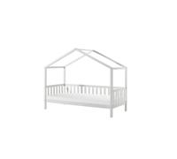 Vipack dallas lit mh 90 x 200 blanc + matelas
