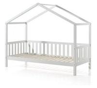 Vipack Dallas Lit Mh 90 X 200 Blanc +Tente Textile Papillon