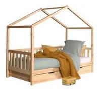 Dallas Lit MH 90 X 200 Naturel + Lit gigogne
