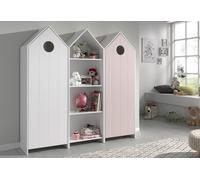 Vipack Ensemble Bibliothèque et 2 Armoires Enfant Bois - Casami (Pls. col.) - CSCO0301
