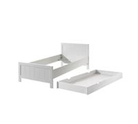 Vipack erik lit simple 90x200 cm + lit gigogne
