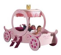Vipack Funbeds Lit Carrosse Princesse Kate + Matelas