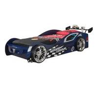 Vipack Funbeds Lit Voiture Grand Turismo Bleu + Matelas