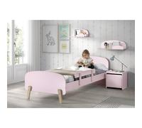Vipack Kiddy Lit Et Sommier + Chevet 1 Porte + Etagere 45cm + Etagre 65cm + Barrire De Scurit