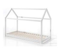 Lit Enfant Design "Cabane" 90x200cm Blanc