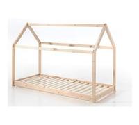 Lit Enfant Design "Cabane" 90x200cm Naturel