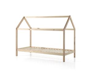 Vipack Lit Cabane en Bois de Pin Dallas 90 x 200 cm (2 Coloris) - DALP9010
