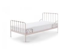 Vipack Lit En Mtal Alice 90x200cm Rose