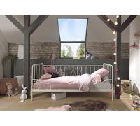 Vipack Lit Enfant 90 x 200 cm Métal Imitation Fer Forgé - Alice (pls col.) - ACKB9014
