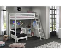 Vipack Lit pour enfant en bois mezzanine fauteuil + étagère 6 ans et plus - PICOMZ901432