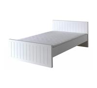Lit de 120 Robin en MDF - SWITHOME - Blanc - Lits simples - 120 x 200 cm - A lattes - Montage facile
