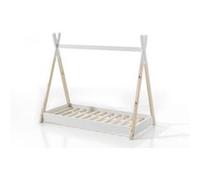 Vipack Lit Tipi 70x140 Blanc