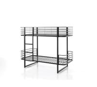 Vipack Vipack OSCAR Lits superposés 90x200cm Noir Noir