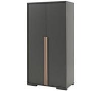 Vipack London Armoire 2 Portes Anthracite