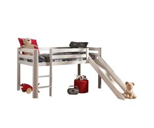 Vipack pino lit compact avec tobogga...