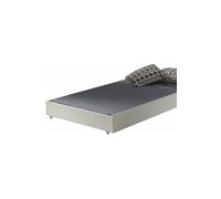 Vipack Pino Lit Gigogne Pin Massif Blanc 196 x 94 x 19,5 cm