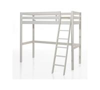 Vipack pino lit mezzanine 90x200 blanc